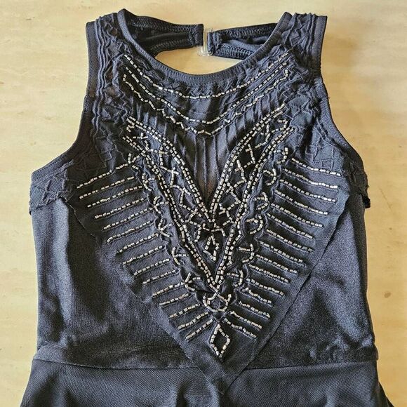 Weissman NWOT child intermediate dance costume black lyrical contemporary costum - Picture 9 of 10